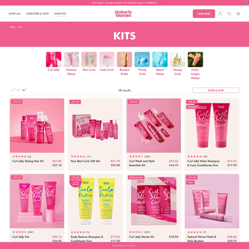Hair kits ~ Umberto Giannini by oContis Studio