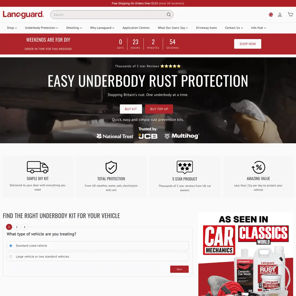 Homepage ~ Lanoguard by oContis Studio