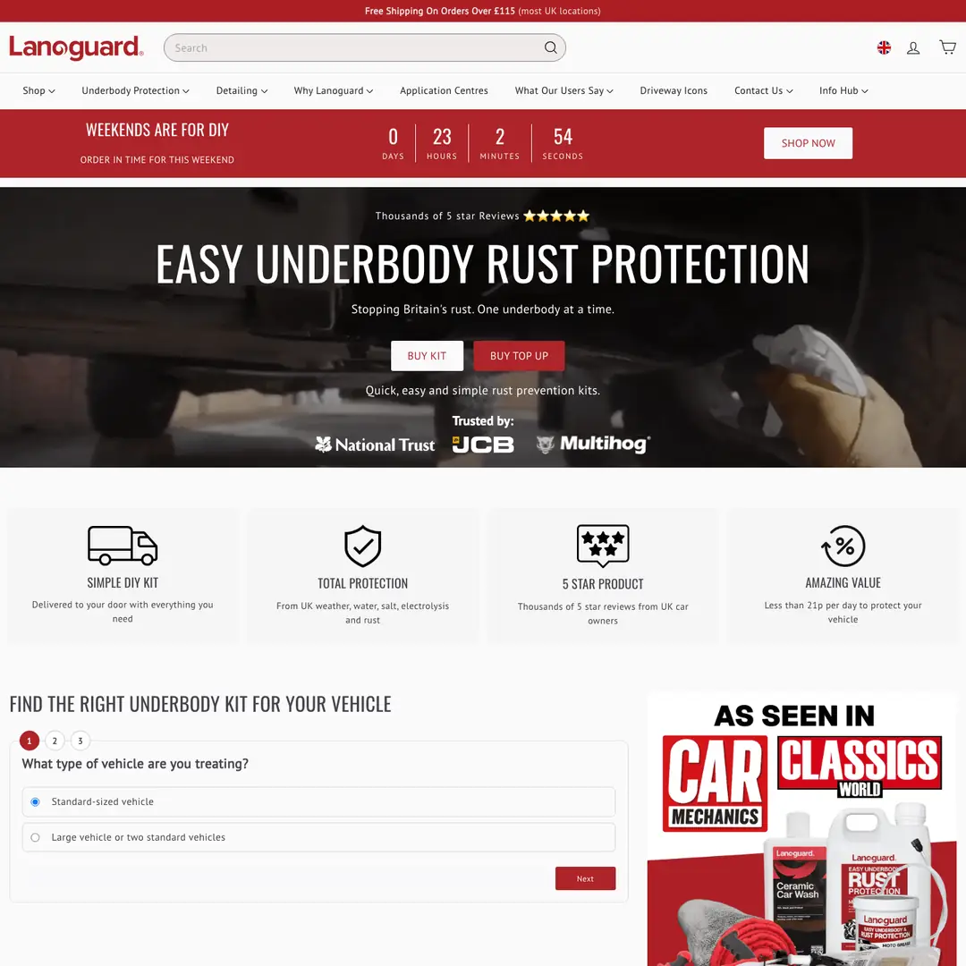 Lanoguard homepage ~ oContis Studio