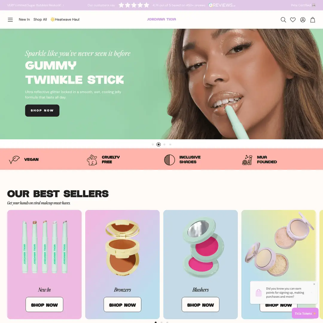 Jordana Ticia storefront ~ oContis Studio