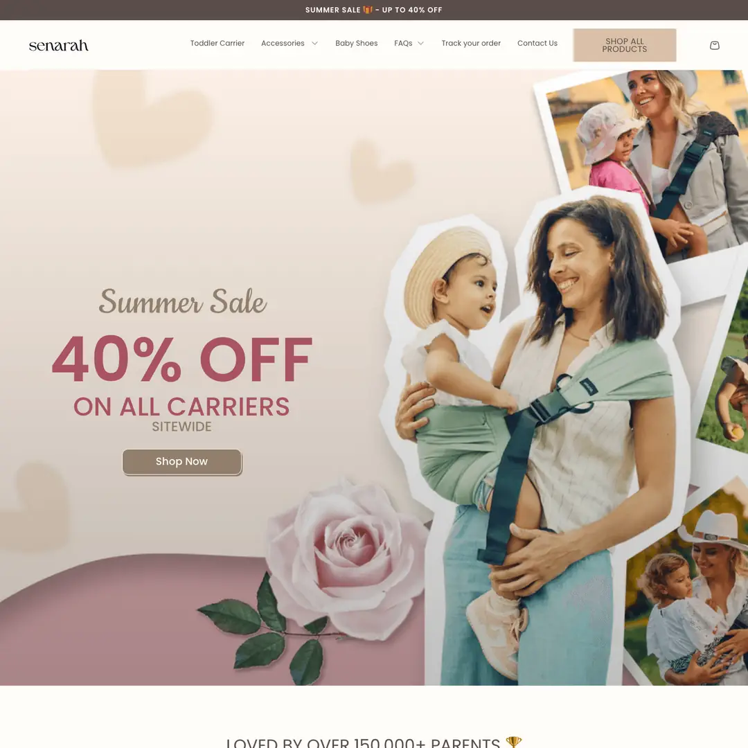 Homepage ~ Senarah by oContis Studio