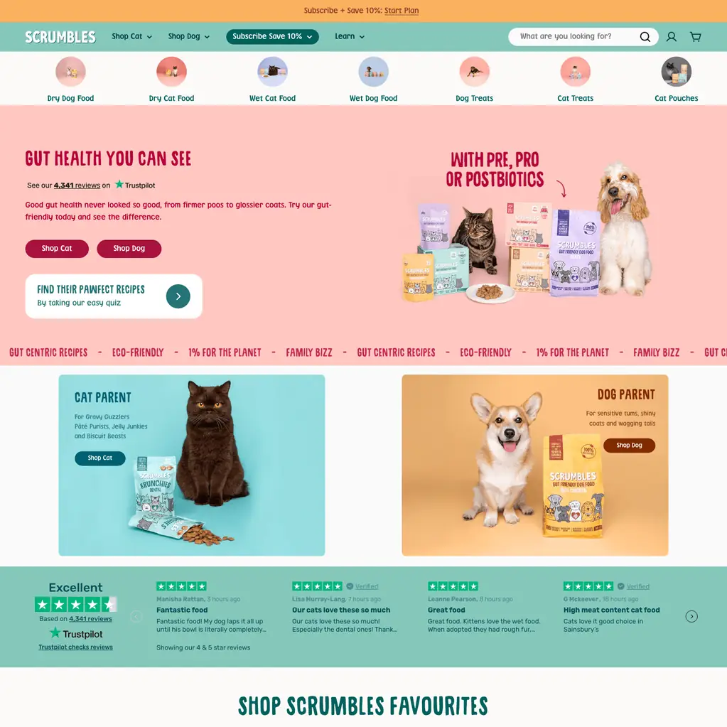 Homepage ~ Scrumbles by oContis Studio