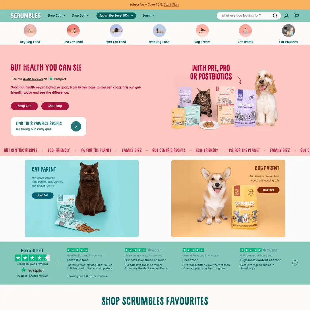Homepage ~ Scrumbles by oContis Studio