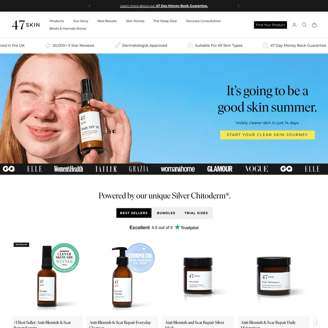 Homepage ~ 47 Skin by oContis Studio