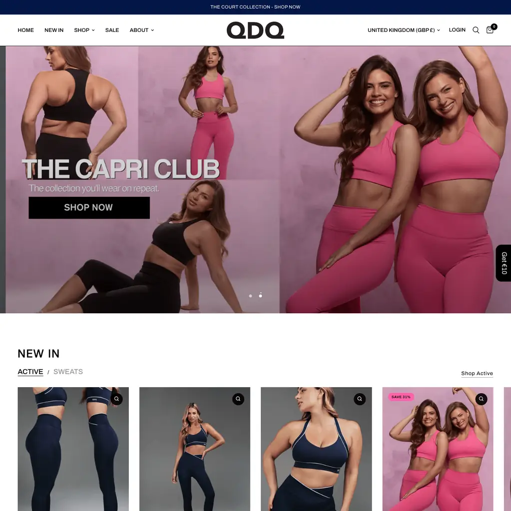 Homepage ~ QDQ Club by oContis Studio