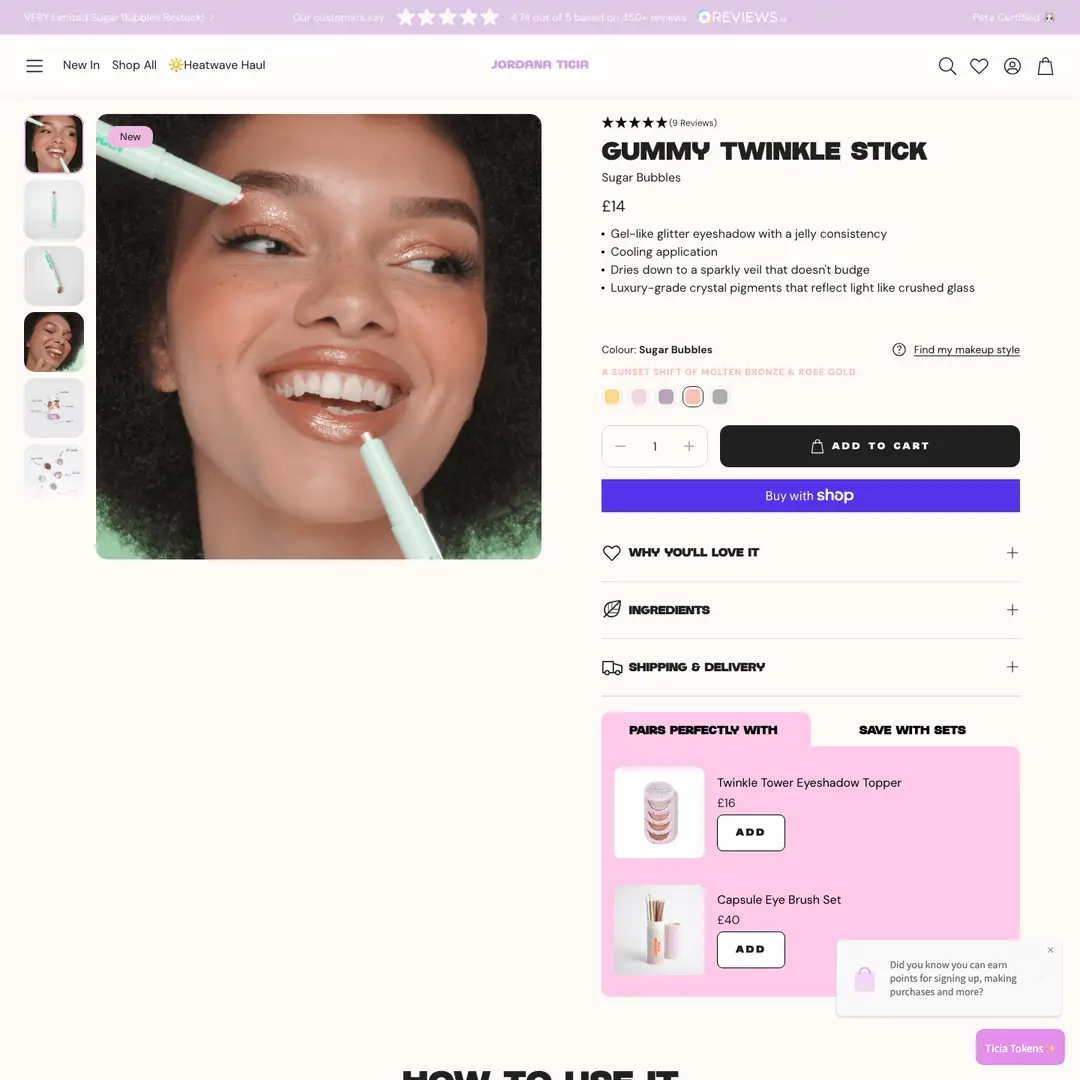 Product page ~ Jordana Ticia by oContis Studio